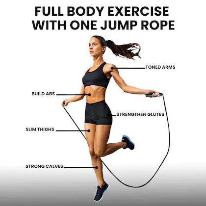 Gym Aerobic Exercise Boxing Skipping Rope Adjustable Bearing Speed Fitness Bearing Rope Tangle-Free Jumping Rope Speed Equipments Skipping Adjustable Skipping Rope - Image 2